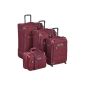 Travelodge CrossLITE 2.0 4tlg.  Set 2-roll trolleys + flight bag (luggage)