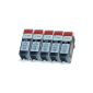 5 Printer Ink for Canon Pixma IP3600 IP4600 MP540 MP560 MX870 replace PGI520 with chip (Office supplies & stationery)