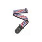 Planet Waves 50A11 Woven nylon World Tour Collection Union Jack Length: 1450mm Width: 50mm (Electronics)