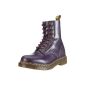 Dr Martens Pascal purple boots women