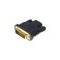 PureLink adapter certified DVI-D (male / male) to HDMI (Female / Female) - Gold Plated (Accessories)