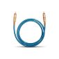 Oehlbach NF 113 DI digital audio pin cable blue 1.50m (Accessories)