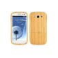 Cadorabo ®!  Samsung Galaxy S3 I9300 100% Genuine Bamboo cover Case (Electronics)