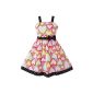 Sunny Girl Fashion Dress Colorful Heart Print Love (Clothing)