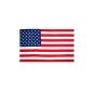 USA flag America flag with eyelets 90 x 150cm - Original Abasonic® (Misc.)