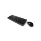 HP QY449AT # ABD wireless keyboard with mouse (German, USB) Black (Personal Computers)