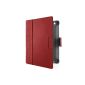 Belkin Leather Folio with Stand F8N756cwC01 Cinema function for iPad 4, iPad 3rd Generation, iPad 2 red (Accessories)