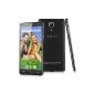U happy UP620 Octa Core Dual SIM 3G Android 4.4 smartphone 5.5 "inch qHD Screen Mobile Phones MTK6592 1.7GHz 1GB + 8GB GPS OTG G-Sensor WIFI FM Black