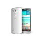 Clear Gel Case White LG G3 + Stylus + 3 Movies OFFERED (Electronics)