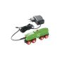 Brio - 33249 - Wooden cell vehicle - Locomotive rechargeable battery - 8 Wheels (Toy)