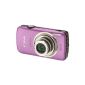 Canon Digital IXUS 200 IS Digital Camera (12MP, 5x opt. Zoom, 7.6 cm (3 inches) touch screen, HDMI, 24mm wide angle) purple (Electronics)