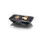 Severin PG2790 electric barbecue table barbecue black (garden products)
