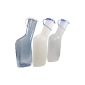 Urinal for men Description: Milky with blue lid (Personal Care)
