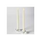 Set of 4 LED Chandelier Candles Cells of Wax Genuine Lights4fun (Kitchen)
