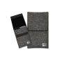 SIMON PIKE shell phone pocket Sidney 1 anthracite for Apple iPhone 5S 5C 5 Felt (Accessories)
