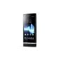 Sony Xperia P Smartphone (10.2 cm (4 inches) touch screen, 8 megapixel camera, Android 4.0 OS) black (Wireless Phone Accessory)