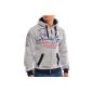 Geographical Norway Hoodie Sweat Jacket Sweater Royal Polo Club GAUTICAL (Textiles)