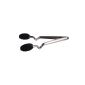 Dream Farm Clongs, practical kitchen tongs - 30.5 cm, Charcoal (black) (household goods)