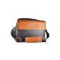 JAMMYLIZARD | genuine leather multifunction bag for laptops, tablets and notebooks up to 13 inches (Electronics)