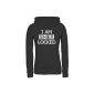 Shirt Street, I AM SHER LOCKED, Women / Lady Hooded Pullover Sweater (Textiles)