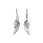 Earrings Angel Wing Wing 925 Sterling Silver Jewelry (jewelry)