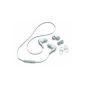 Plantronics Bluetooth Stereo Headset BackBeat GO - White Edition, Premium Stereo Bluetooth Headset (Personal Computers)