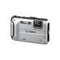 Panasonic Lumix DMC-Tough FT3EG-S Digital Camera (12MP, 4.6-fold opt. Zoom, 6.7 cm (2.7 inch) display, GPS, Full HD, image stabilized, 12m waterproof, 2m shockproof) Silver (Electronics )