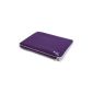 DURAGADGET Cover PC laptop / notebook / netbook / UMPC purple neoprene water resistant - 5 year warranty - HP G62-105SA 15.6 