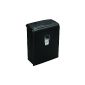 Fellowes Powershred H-6C Shredders, cutting capacity: 6 sheets, particle cut, security level P-4, black (Office supplies & stationery)