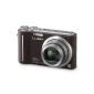 Panasonic Lumix DMC-TZ7EF-T Digital compact camera 10.1 megapixel 12x optical zoom 3 
