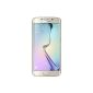 Samsung Galaxy S6 Edge Smartphone (5.1 inch touch screen, 64GB memory, Android 5.0) gold (Wireless Phone)