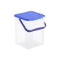 ROTHO 770 194 LG detergent container 5kg transparent / blue (household goods)