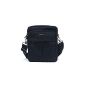 FACILLA® Black Bag Crossbody Bag Shoulder Strap Men Sport Casual 17x9x21cm (Miscellaneous)