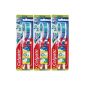 Colgate - Triple Action Toothbrush - Medium - Random Color - 3 Pack (Health and Beauty)