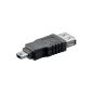 Wentronic USB adapter (A Female to 5-pin mini B connector) (Accessories)