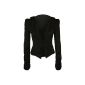 WearAll - ruched long sleeve jacket - Jackets - Women - Sizes 36-42 (Clothing)