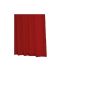 Ridder 453160-350 Textile shower curtain 180 x 200 cm, inkusiv rings Madison varsity red (household goods)