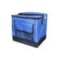 Idena cooler bag with outer pocket, blue, 27.5 x 22 x 25.5 cm, 16 liters, 7,578,467 (equipment)