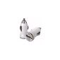 USB Car Charger Adapter for 360 M1 / ​​White (Electronics)