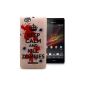 Accessory Master- Rose Hybrid Hard Case for Sony Xperia M C1905 - Keep Calm and Kill Zombies (Accessory)