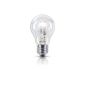 925693044204 Philips Halogen Bulb Eco-Standard - E27 - 42 watt consumed - Equivalent incandescent: 55W (Kitchen)