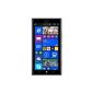 Nokia Lumia 1520 Smartphone Unlocked 4G (Screen: 6 inches - 32 GB - Windows Phone 8) Black (Electronics)
