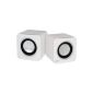 ARCTIC S111 White - 2.0 PC speakers Cube format - active (Personal Computers)