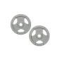 Professional Olympic weight plates 50 / 51mm / 2 x 10.0 kg dumbbell weights cast-Gripper (Misc.)