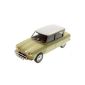 Miniature car Citroen friend Ivoire in June 1963 1/43 more self pa cij dinky 2CV (Toy)