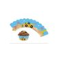 12 Construction site - Cupcake Decoration bands of DH concept // cupcake liners muffin cases, kids birthday party cake builder construction worker Bob (Toys)