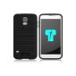 PULSARplus TPU Case Cover for Samsung Galaxy S5 protective cover in black (Electronics)