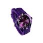 Watches color trends - MIXED - 24 COLOURS AND MANY SIZES - LovaLuna gift pouch offered - By LovaLunaTM - Mixed Model - Purple Size M (dial 4.3 cm) (Watch)