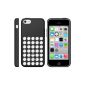 iProtect Silicone Cover Case iPhone 5c hollow dots (Electronics)