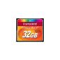 Transcend Ultra Speed ​​133x 32GB CompactFlash Memory Card (Personal Computers)